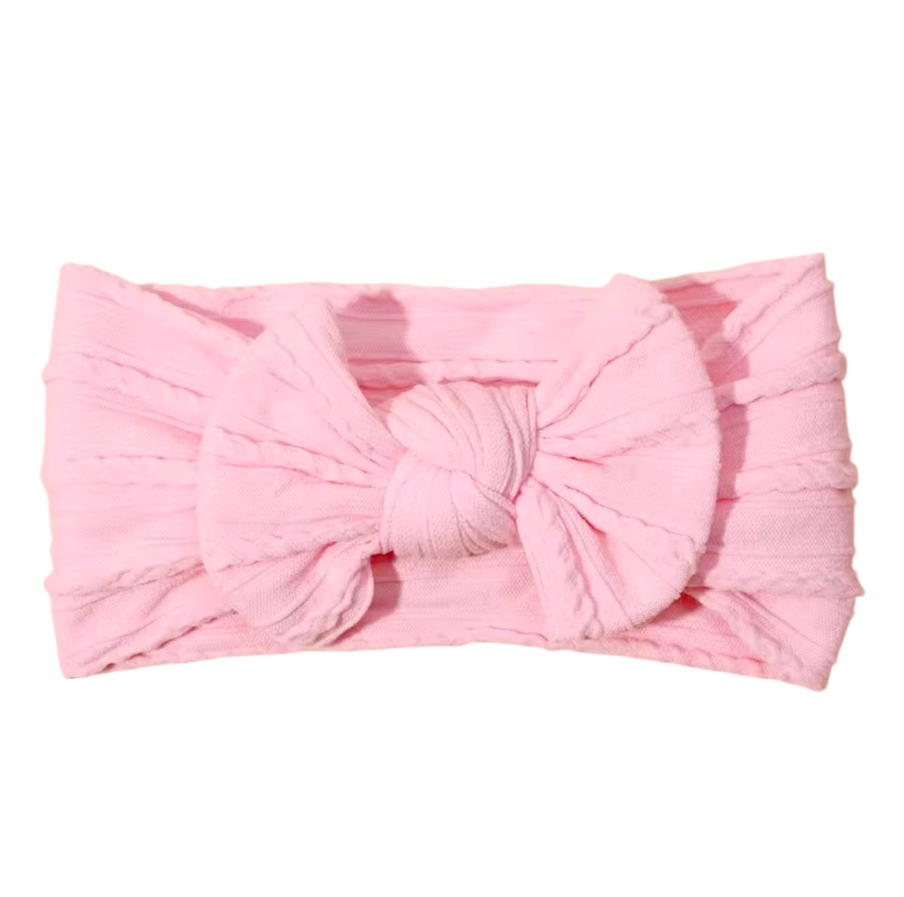 Barbie Pink Smaller Cable Knit Headband