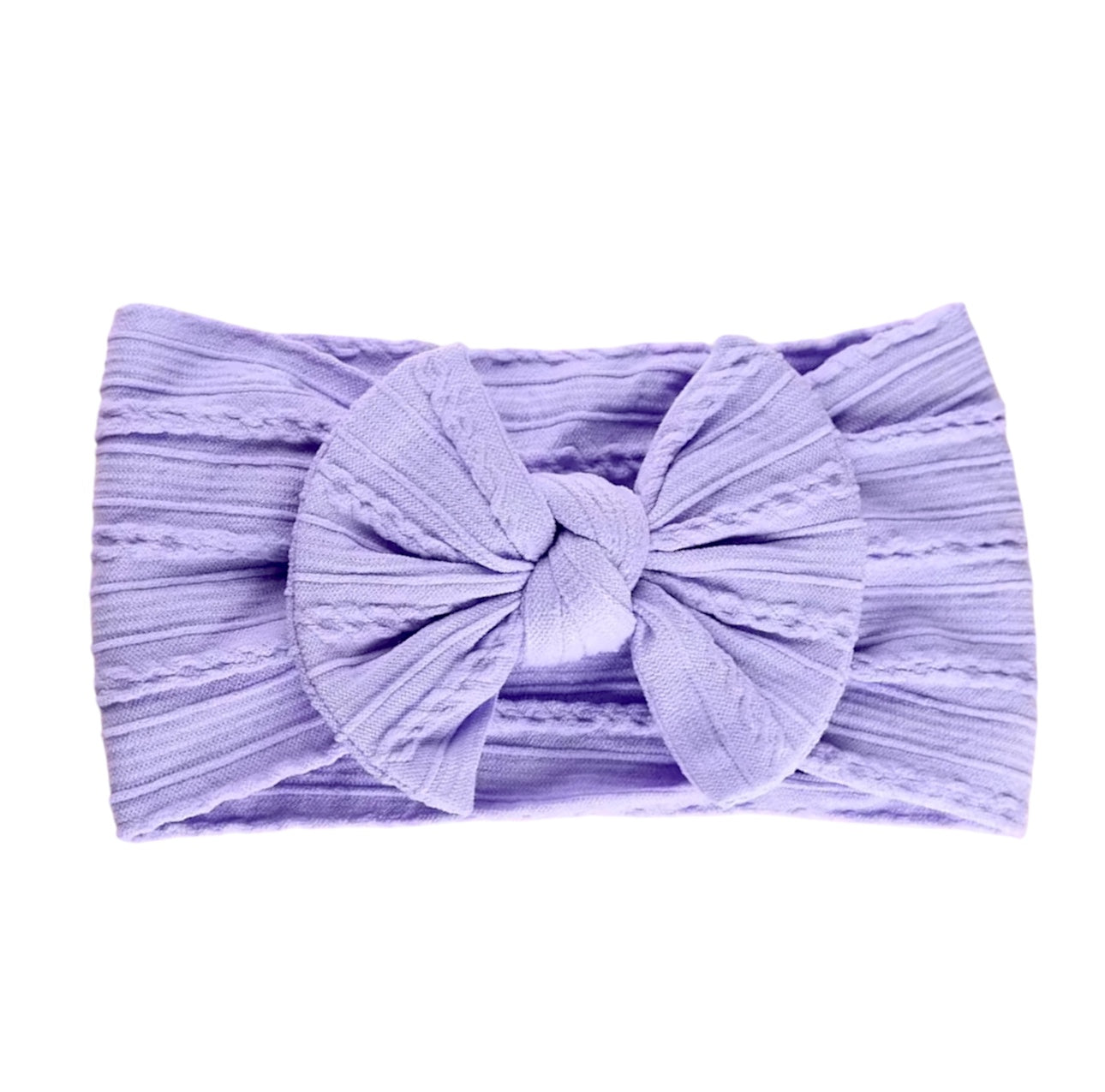 VIOLET CABLE KNIT HEADBAND