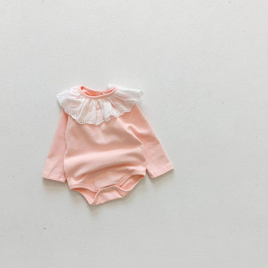 PINK FRILL BODYSUIT