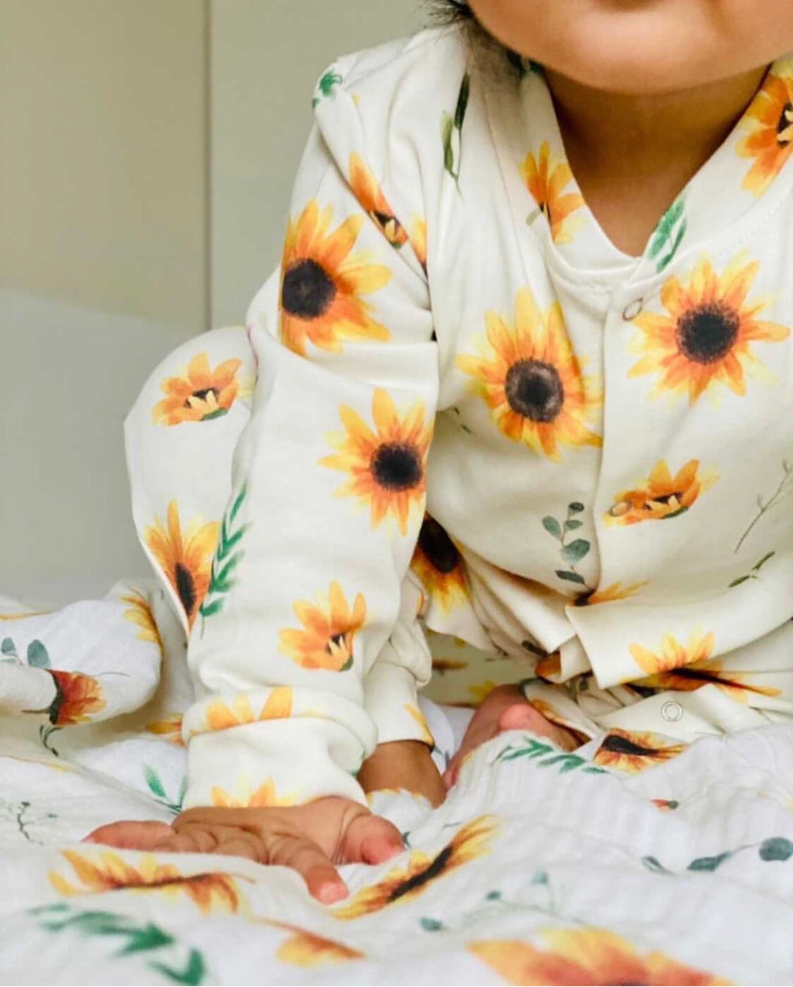 SUNFLOWER COTTON BODYSUIT