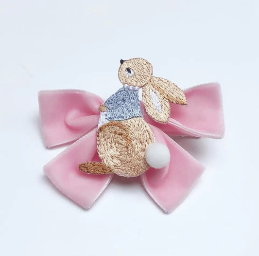 EASTER BUNNY HAIR CLIP