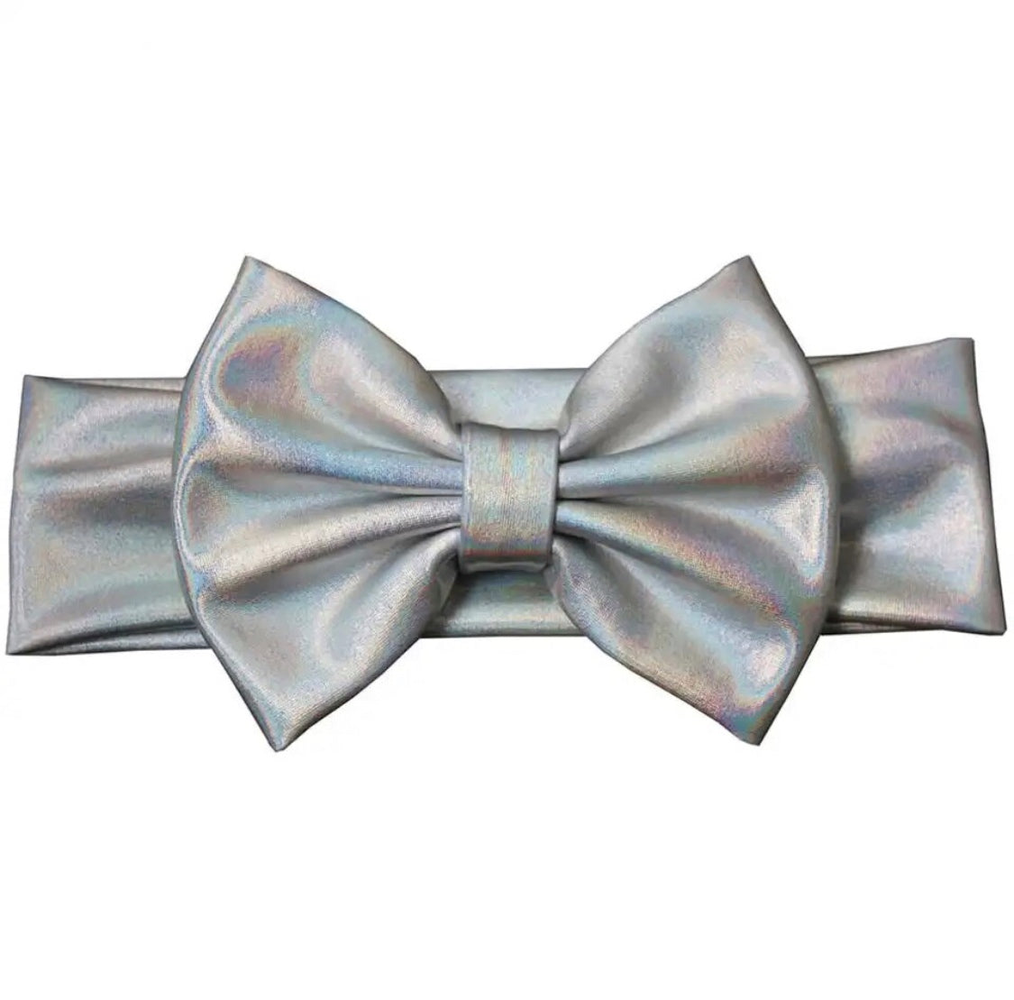 SILVER RAINBOW METALLIC HEADBAND