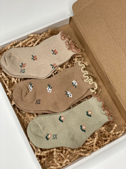 FLORAL SOCKS BUNDLE