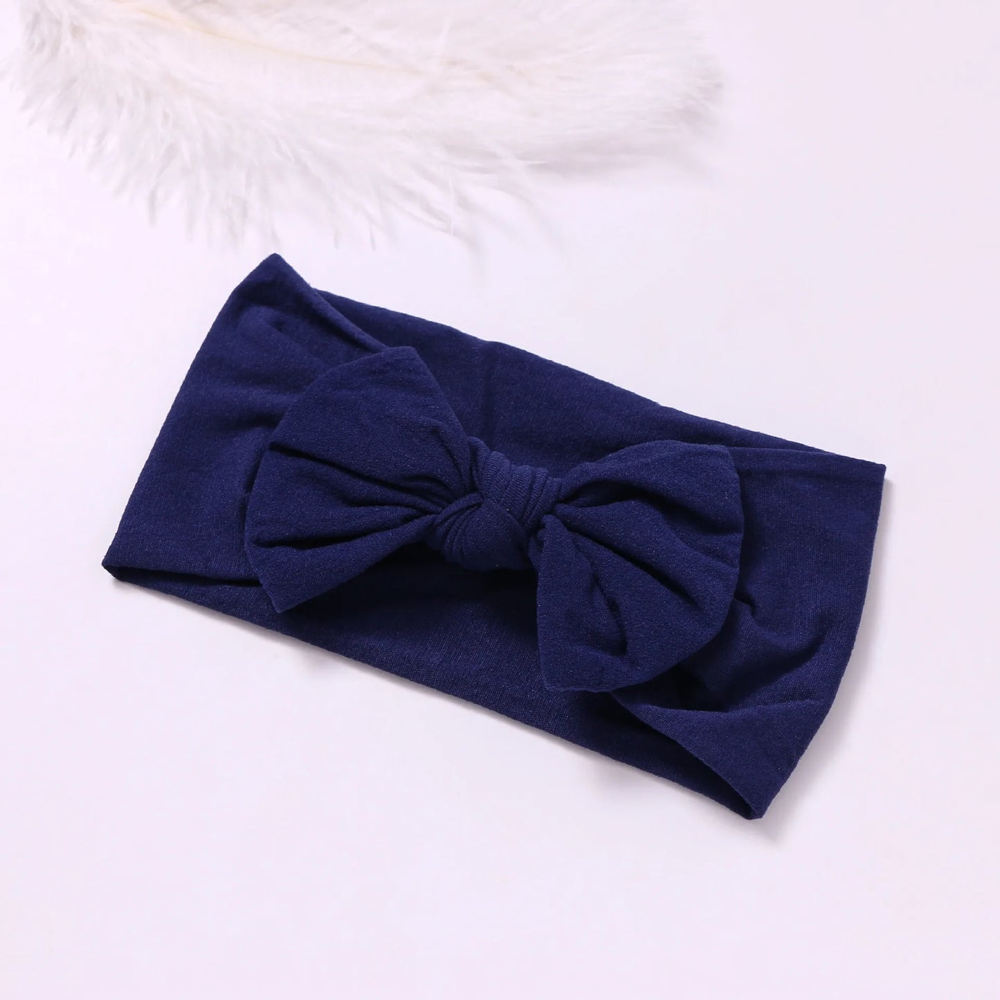 NAVY PLAIN HEADBAND