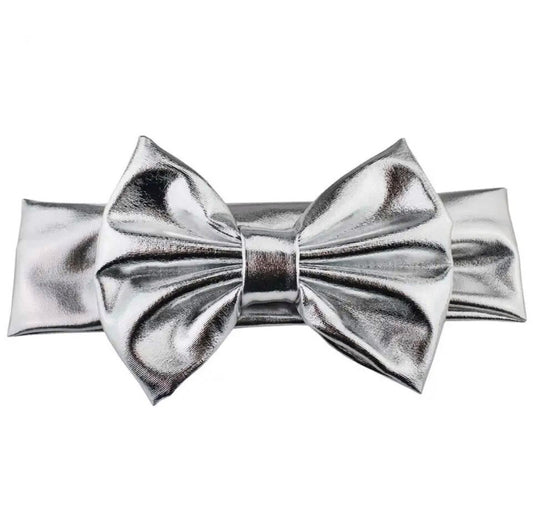 SILVER METALLIC HEADBAND