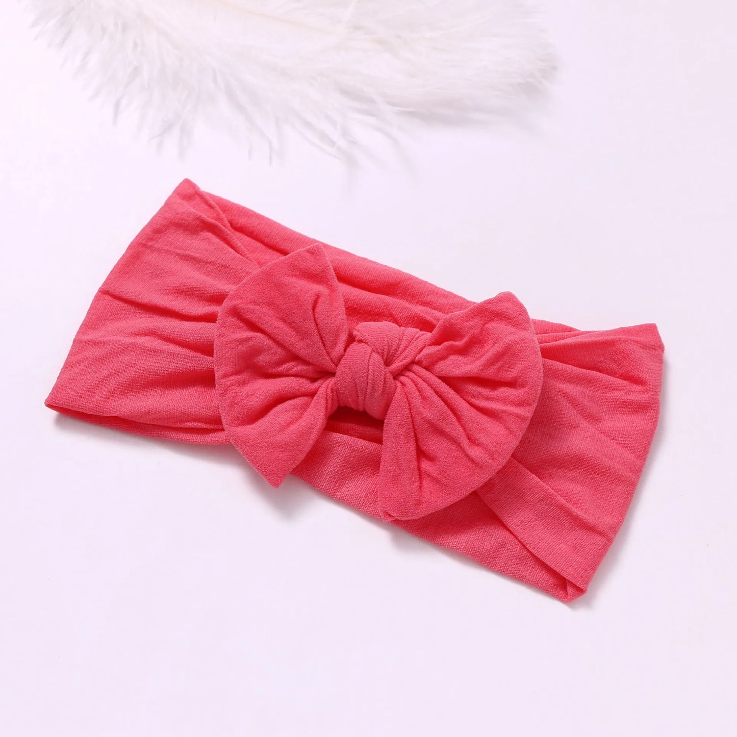 CORAL PLAIN HEADBAND