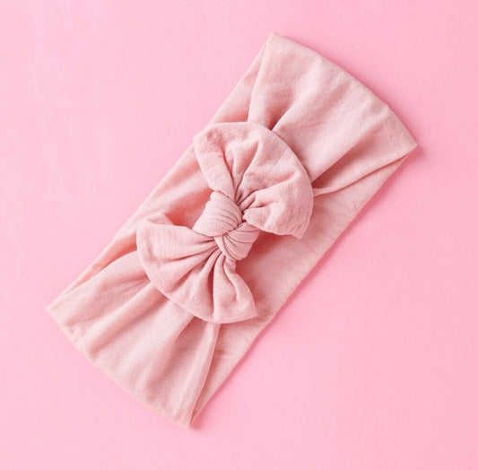 SOFT PINK PLAIN HEADBAND