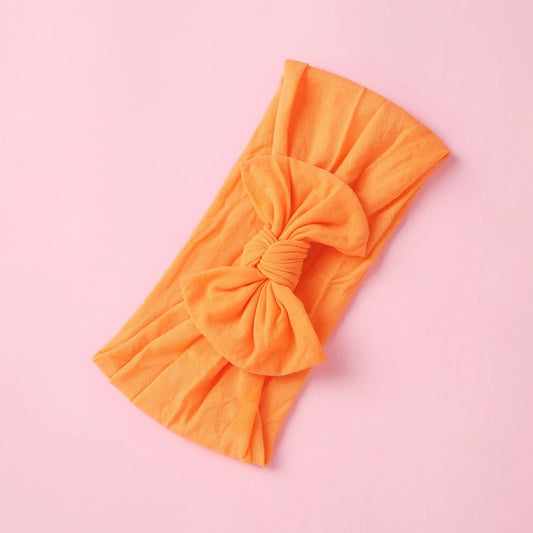 ORANGE PLAIN HEADBAND