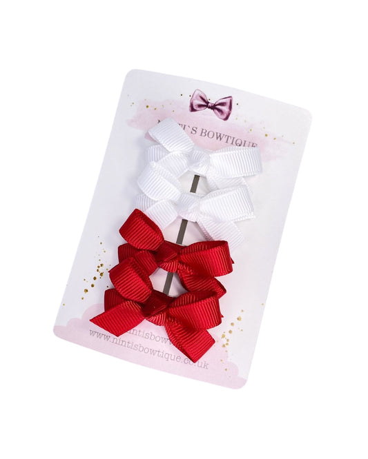 Hair Bow 2inch Clips