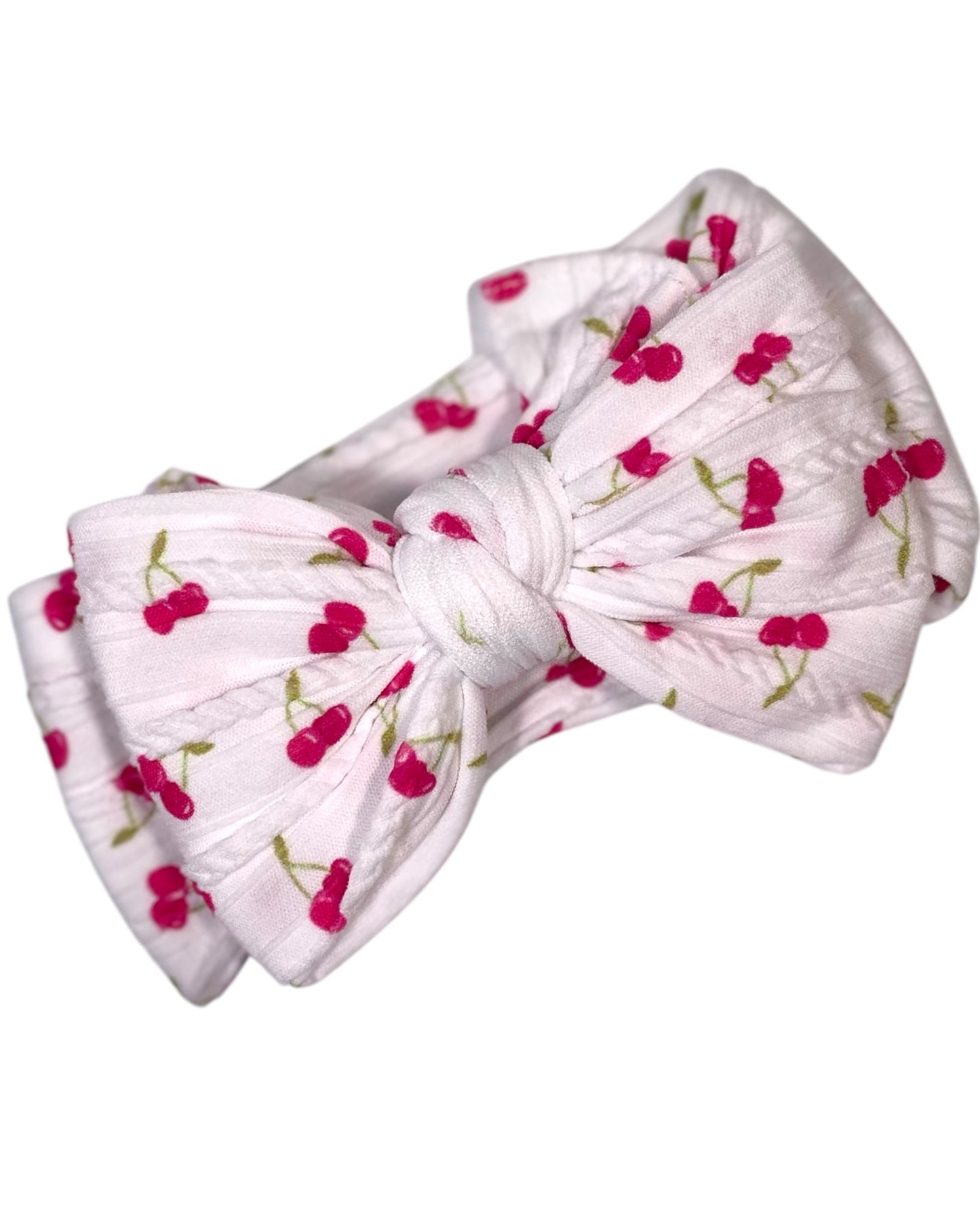 CHERRY LARGER BOW